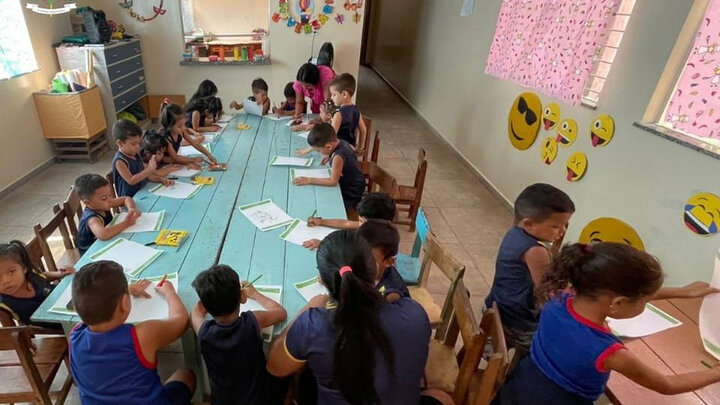 Kinder aus Óbidos schreiben an das Christkind